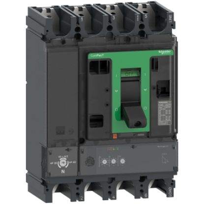 MCCB Schneider 4P 630A 36KA NSX630F MicroLogic 2.3