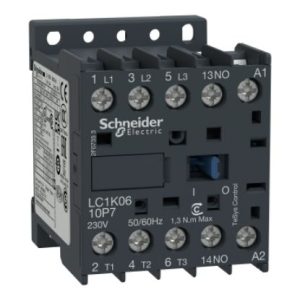 Contactor Schneider LC1K0610B7 3P 6A 24VAC