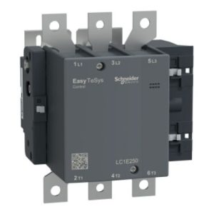 Contactor Schneider LC1E250M5 3P 250A 220VAC