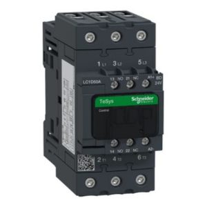 Contactor Schneider LC1D50ABD 3P 50A 24VDC