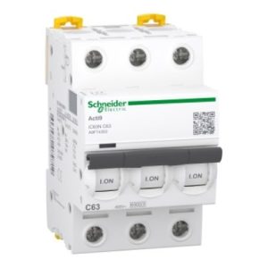MCB Schneider A9F74363 3P 63A 6kA