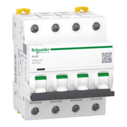 MCB Schneider A9F74450 4P 50A 6kA