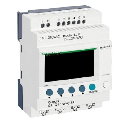 SR3B101FU - Rờ Le Lập Trình Thông Minh SR3 100-240VAC, 10 IO