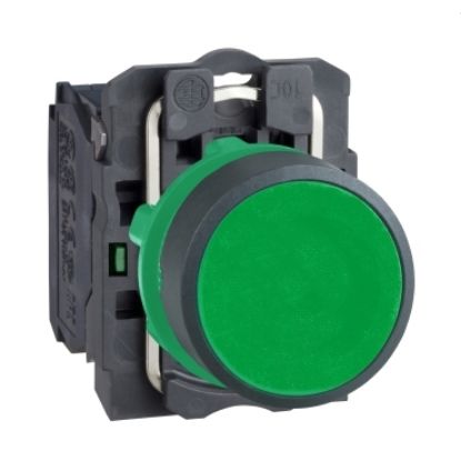 Nút Nhấn Nhả Schneider XB5AA31 Xanh 1NO 22mm
