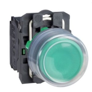 Nút Nhấn Bọc Cao Su Schneider XB5AP31 Xanh 1NO