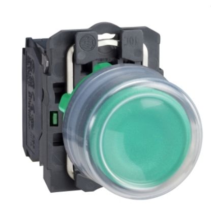 Nút Nhấn Bọc Cao Su Schneider XB5AP31 Xanh 1NO