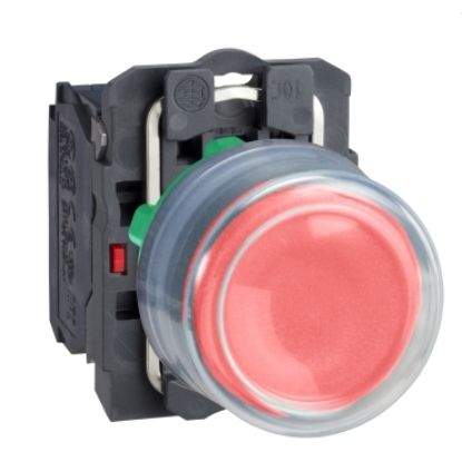 Nút Nhấn Bọc Cao Su Schneider XB5AP42 Đỏ 1NO