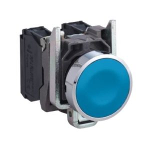 Nút Nhấn Nhả Schneider XB4BA61 Xanh dương 1NC 22mm