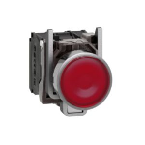 Nút Nhấn Có Đèn Đỏ Schneider XB4BW34B5 24V 1NO+1NC