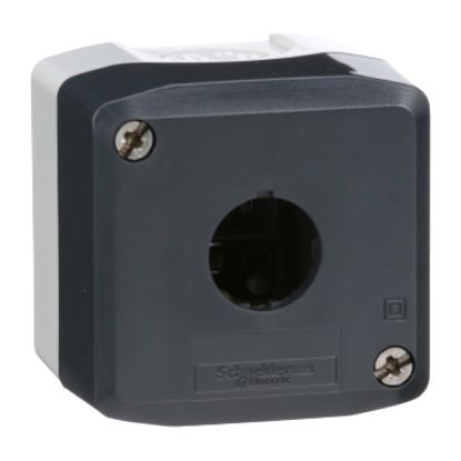 XALD01 - Hộp Rỗng 1 Lỗ Nút Nhấn Phi 22mm Màu Xám