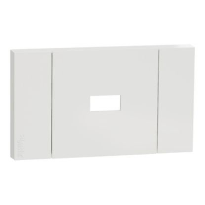 M3T01SB_WE - Mặt Nạ Schneider 1 Lỗ Cho Cầu Dao An Toàn Màu Trắng