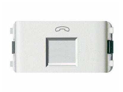 3031RJ64M_G19 - Hạt Ổ Cắm Điện Thoại Size S Màu Trắng