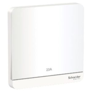 E8331D20N_WE_G19 - Bộ Công Tắc Đơn 2 Cực 20A size 86x86mm Màu Trắng