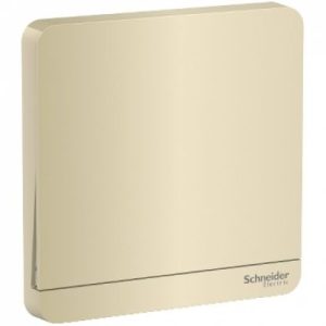 E8331L1_WG_G19 - Bộ Công Tắc Đơn 1 Chiều 16AX Size 86x86mm Màu Vàng Kim
