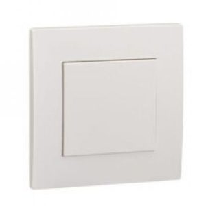 KB30_WE - Mặt Che Trơn 86x86mm Màu Trắng