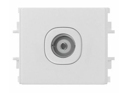 F50TVM_WE_G19 - Hạt Ổ Cắm Tivi Size M Màu Trắng