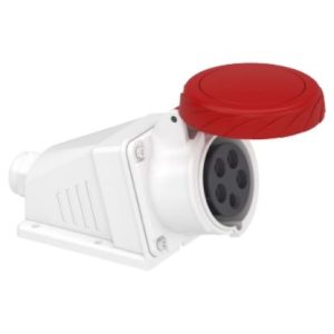 Ổ cắm nổi Schneider PKF16W735, 16A 4P+E 400V IP67