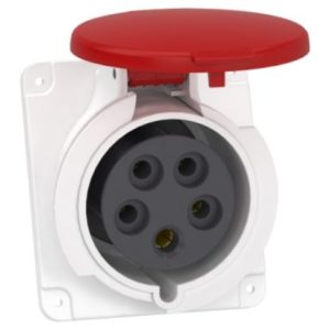 Ổ cắm âm Schneider PKF32F435, 32A 4P+E 400V IP44