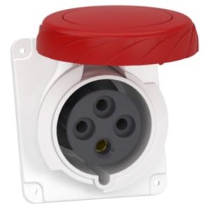 Ổ cắm âm Schneider PKF32F734, 32A 3P+E 400V IP67
