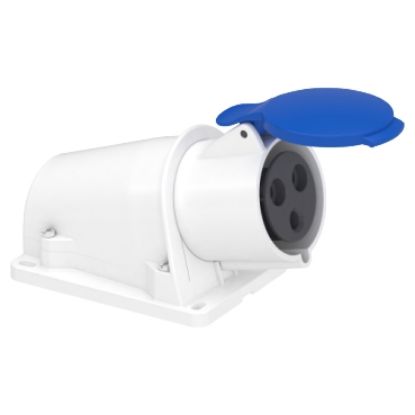 Ổ cắm nổi Schneider PKF32W423, 32A 2P+E 220V IP44