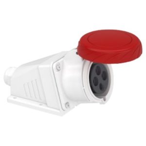 Ổ cắm nổi Schneider PKF32W734, 32A 3P+E 400V IP67