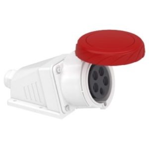 Ổ cắm nổi Schneider PKF32W735, 32A 4P+E 400V IP67