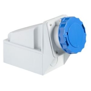 Ổ cắm nổi Schneider 81195, 125A 4P+E 400V IP67