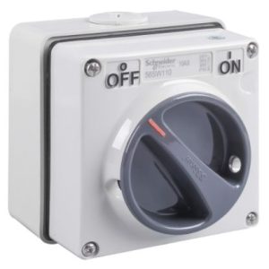 Công Tắc Schneider S56SW110GY kín Nước 1P 10A 250V