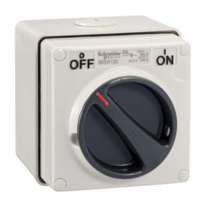 Công Tắc Schneider S56SW120GY kín Nước 1P 20A 250V