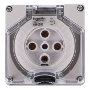 Ổ Cắm Schneider S56SO532GY kín Nước 5P 32A 500V