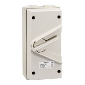 Ngắt Điện Phòng Thấm Nước Schneider WHS35_GY_G19 1P 35A 250V