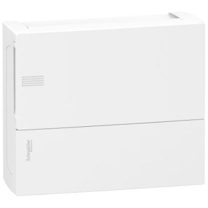 MIP12112 - Tủ Điện Nhựa Nổi Resi9 MP 12 Modul IP40 Cửa Trắng