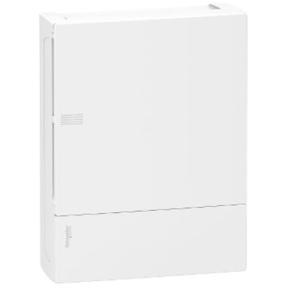 MIP12212 - Tủ Điện Nhựa Nổi Resi9 MP 24 Modul 2 Hàng IP40 Cửa Trắng