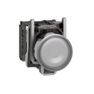 Nút Nhấn Có Đèn Trắng Schneider XB4BW31M5 230V 1NO+1NC