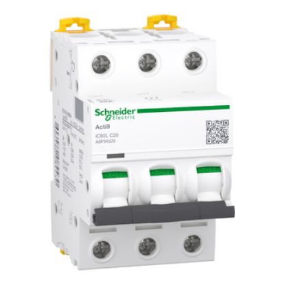 MCB Schneider A9F94320 3P 20A 15kA