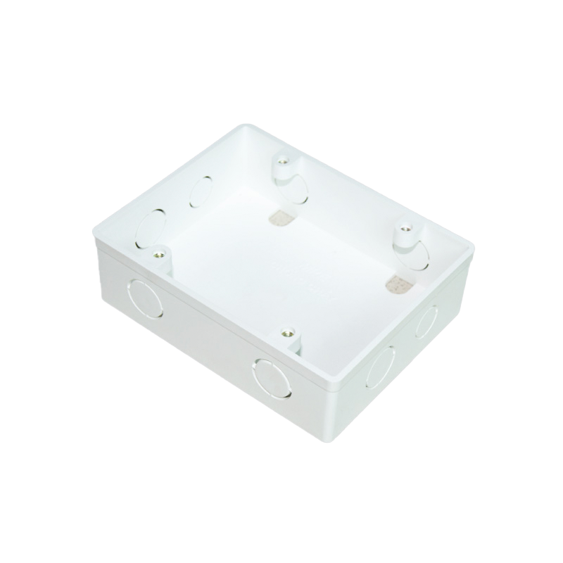 Hộp nhựa âm tường dùng cho 2 mặt đơn KT134x105x40mm mã A157ND