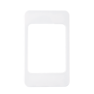 Mặt viền đơn màu trắng kiểu Iphone KT120x71.5mm mã A20-IP