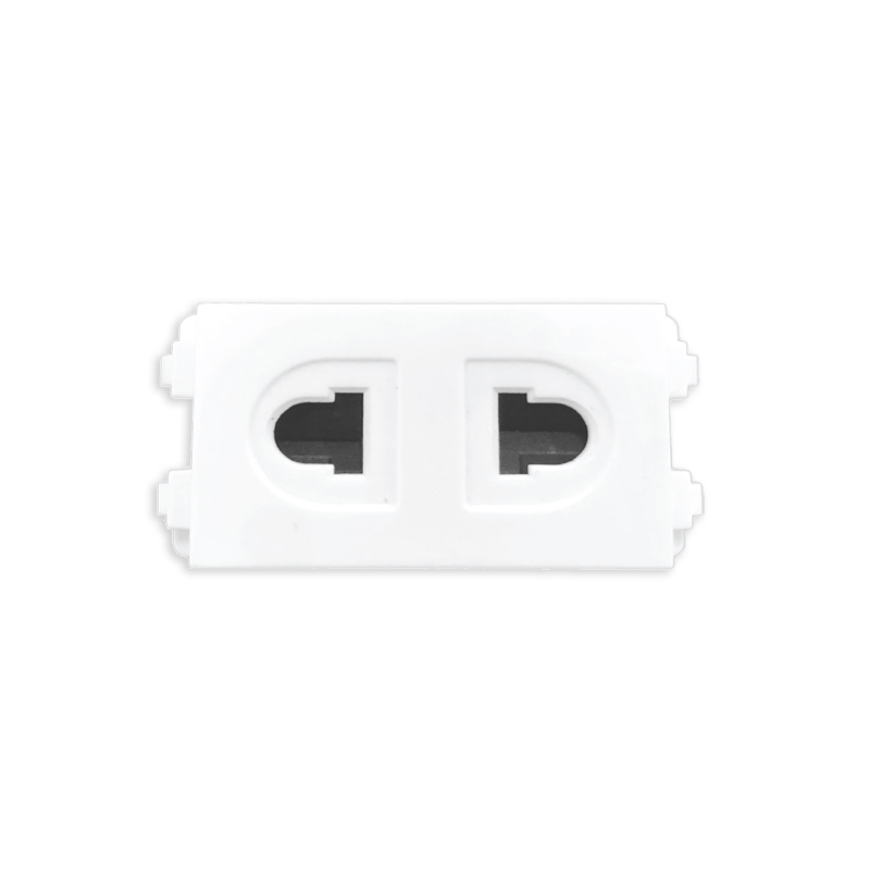 Ổ cắm 2 chấu mã A6US