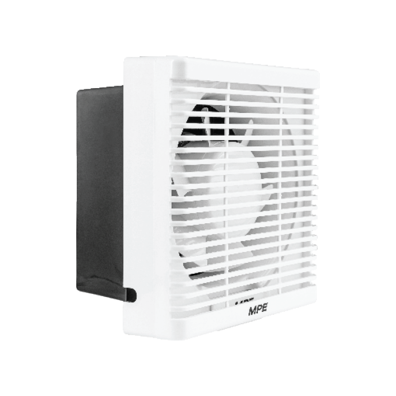 Quạt hút âm tường có mặt che bảo vệ, mặt vuông, đục lỗ tường 200mm mã AF-150