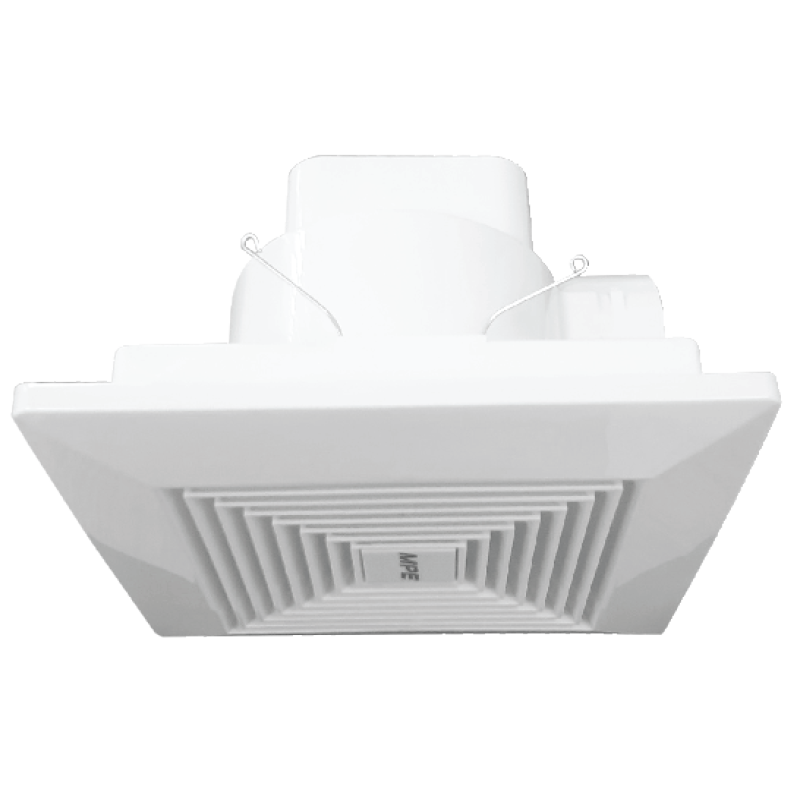 Quạt hút âm trần có mặt che bảo vệ, mặt vuông, đục lỗ trần 292mm mã AFC-300