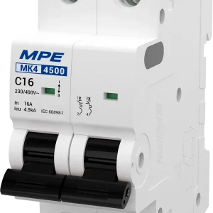 Cầu dao tự động MK4 2 cực, 32A, 4.5kA mã MK4-C232