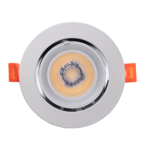 LED Downlight âm trần Chiếu điểm, Điều chỉnh hướng sáng 12W ánh sáng vàng DLA-12V