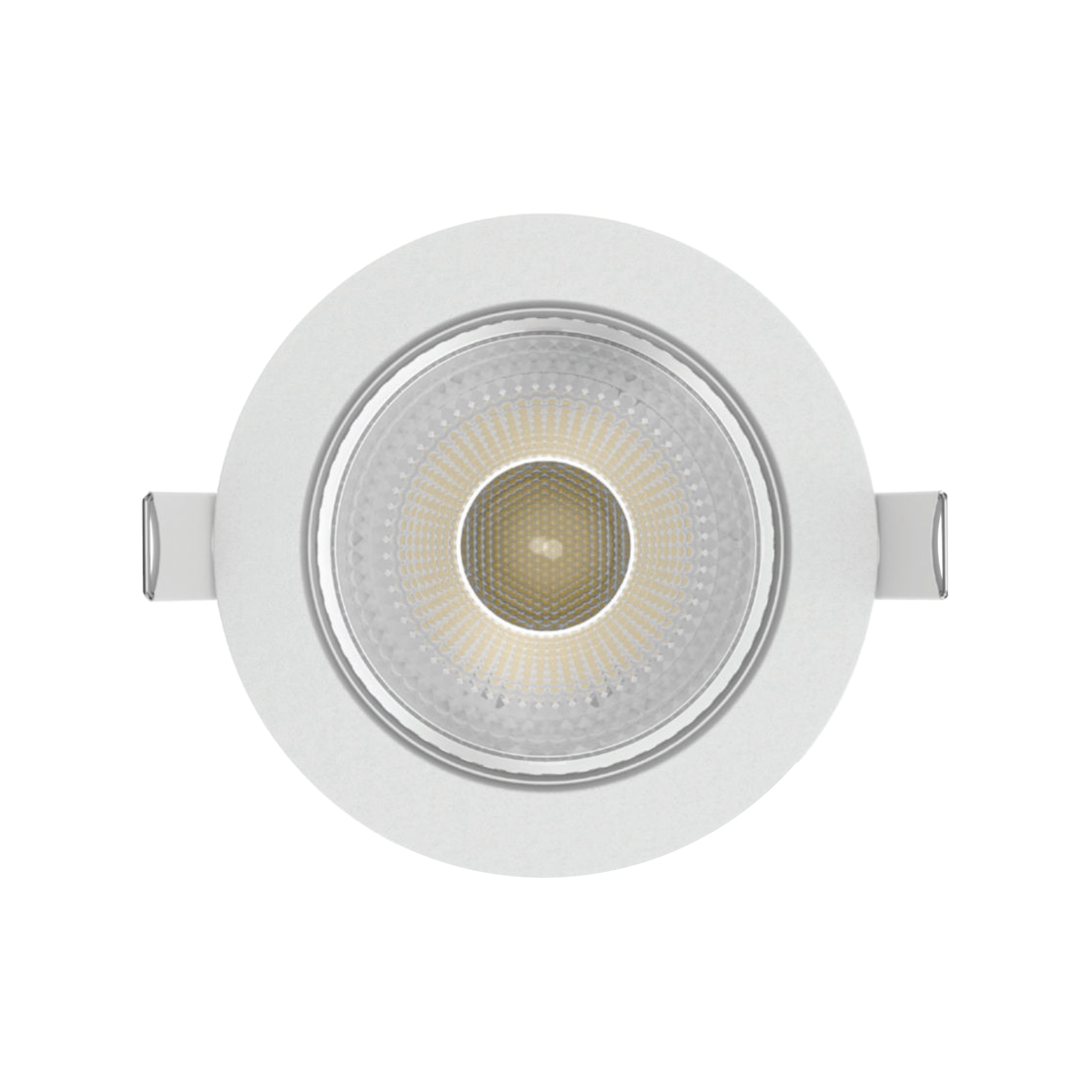 LED Downlight âm trần Chiếu điểm, Điều chỉnh hướng sáng, mặt tròn 7W 3 màu ánh sáng DLA2-7