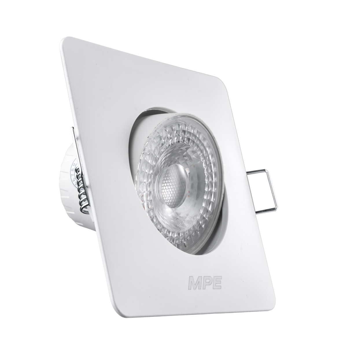 LED Downlight âm trần Chiếu điểm, Điều chỉnh hướng sáng, mặt vuông 5W ánh sáng trắng DLA2S-5T