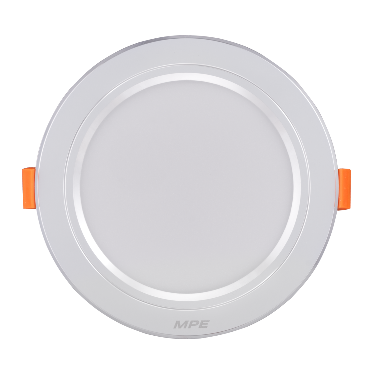 LED Downlight âm trần nhôm, viền bạc 5W ánh sáng trung tính DLB-5N