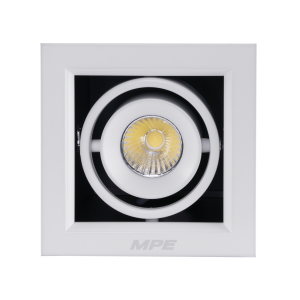 LED Downlight âm trần Chiếu điểm 1 đèn 7W ánh sáng trung tính DLS-107N