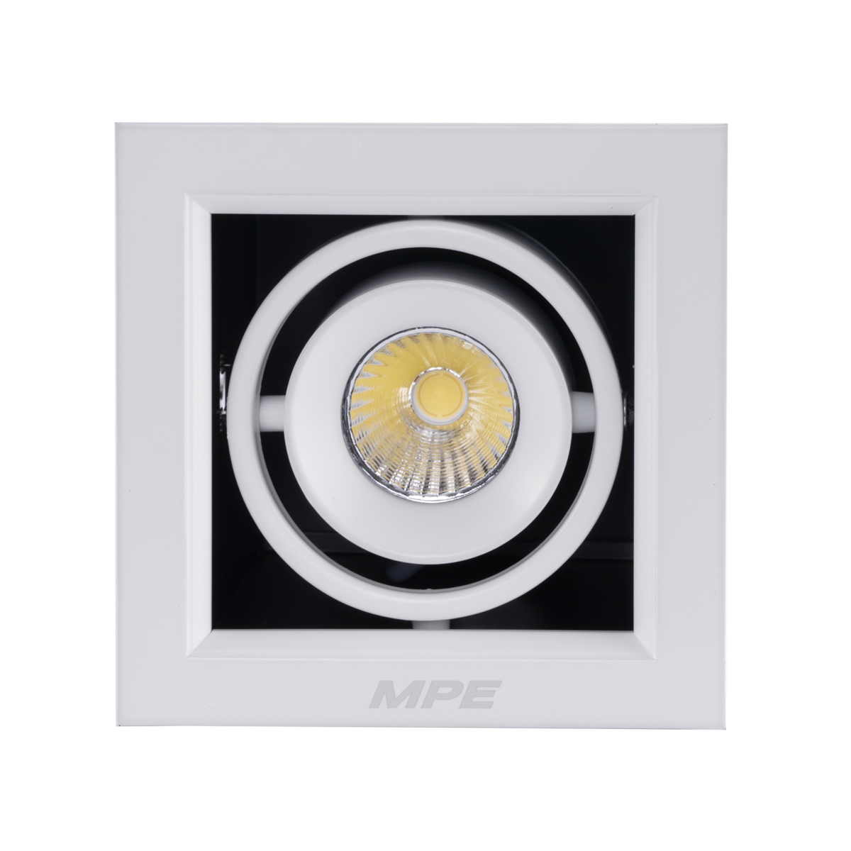 LED Downlight âm trần Chiếu điểm 1 đèn 7W ánh sáng trung tính DLS-107N