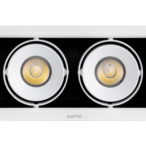 LED Downlight âm trần Chiếu điểm 2 đèn 20W ánh sáng trung tính DLS-220N