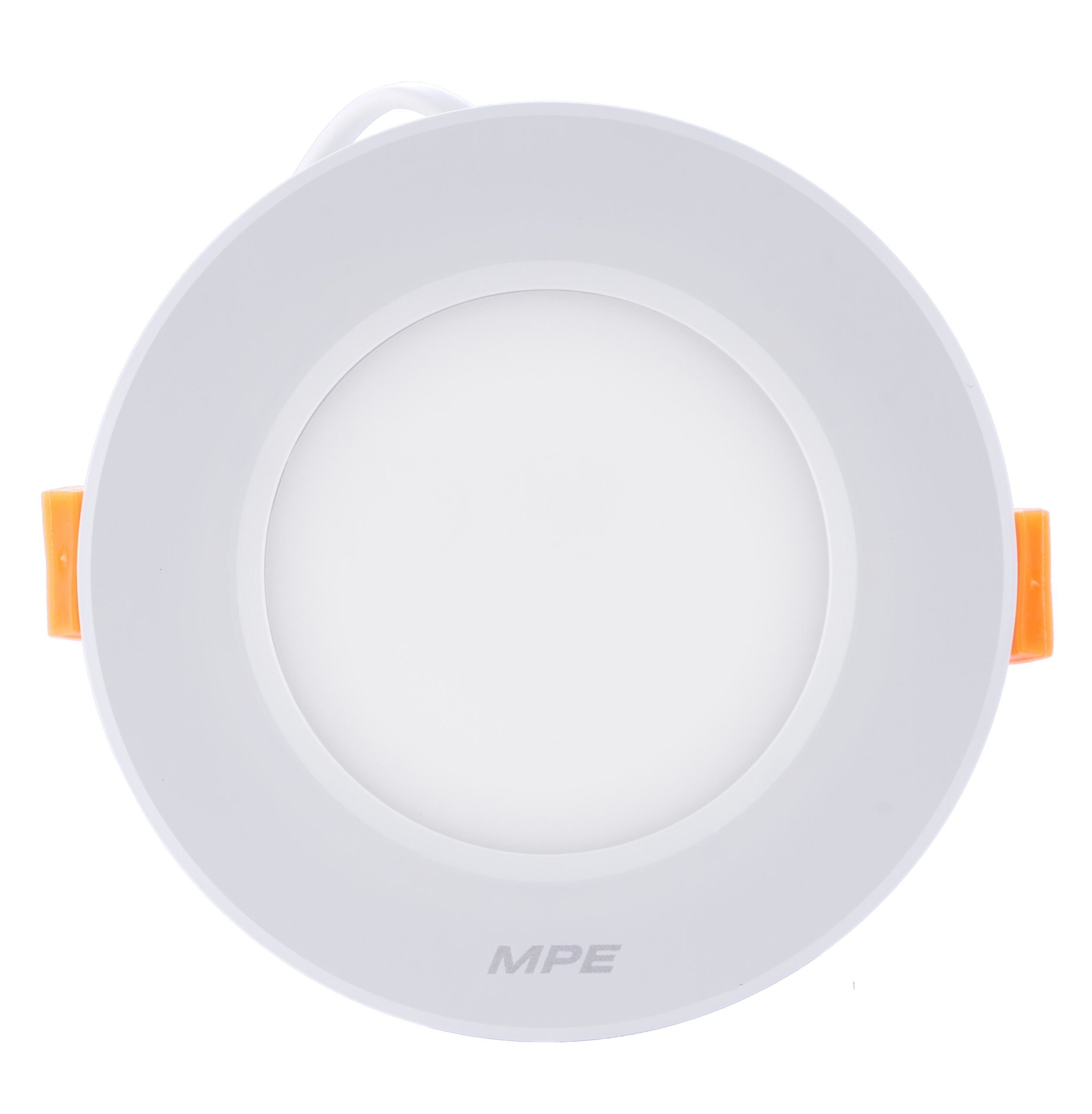 LED Downlight âm trần nhôm viền trắng 5W ánh sáng vàng DLT2-5V