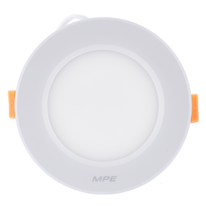 LED Downlight âm trần nhôm, viền trắng 7W ánh sáng trắng DLT-7T